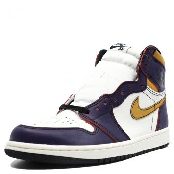 Pre Owned Jordan 1 LA to Chicago Sneakers Size 43
