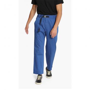 Pre Owned Kenzo Blue Straight Leg Belted Pants L (34)