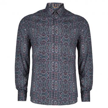 Pre Owned Kenzo Men's Floral Print Shirt M