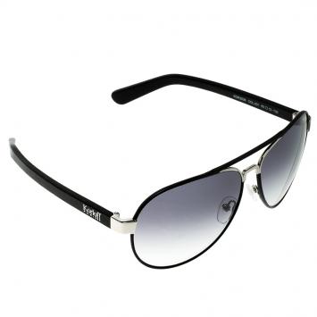 مملوكة مسبقًا Korloff Black/Black Gradient KOR2036 Aviator Sunglasses