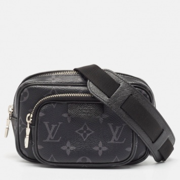 Pre Owned Louis Vuitton Monogram Eclipse Canvas Outdoor Pouch