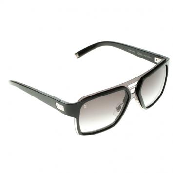 Pre Owned Louis Vuitton Black Z0361U Enigme GM Square Sunglasses