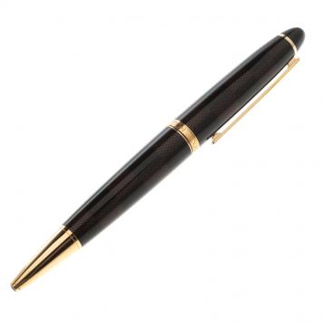 Pre Owned Louis Vuitton Grand Tour Damier Lacquer Gold Tone Ballpoint Pen