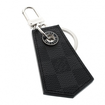 Pre Owned Louis Vuitton Damier Graphite Enchappes Key Holder