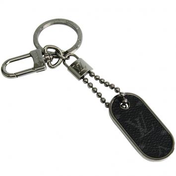 Pre Owned Louis Vuitton Monogram Eclipse Canvas ID Tab Bag Charm and Key Holder
