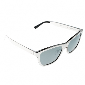 مملوكة مسبقًا Louis Vuitton Black Silver ZO999U Wayfarer Sunglasses