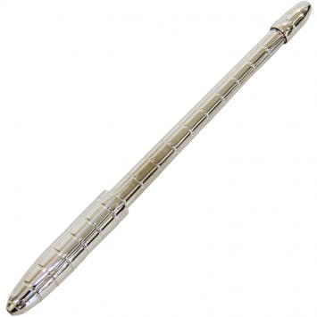 Pre Owned Louis Vuitton Silver Tone Agenda Ballpoint Pen