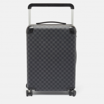 Pre Owned Louis Vuitton Damier Graphite Canvas Horizon 55 Suitcase