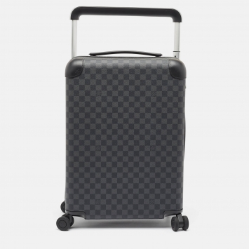 Pre Owned Louis Vuitton Damier Graphite Canvas Horizon 55 Suitcase