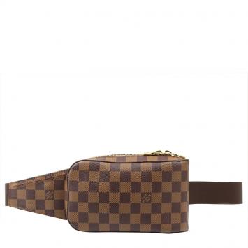 Pre Owned Louis Vuitton Damier Ebene Canvas Geronimos Bag