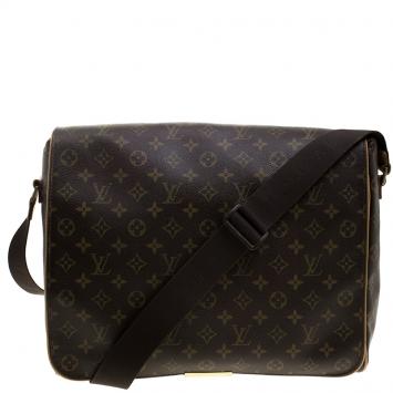 Pre Owned Louis Vuitton Monogram Canvas Abbesses Messenger Bag