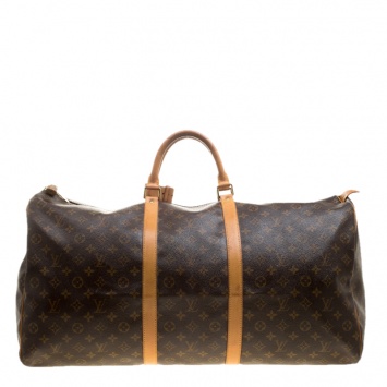 Pre Owned Louis Vuitton Monogram Canvas Keepall 60 