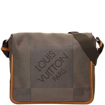 Pre Owned Louis Vuitton Terre Damier Geant Canvas Messenger Bag