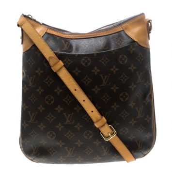 Pre Owned Louis Vuitton Monogram Canvas Odeon MM Bag