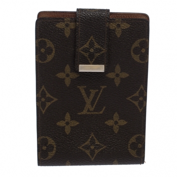 Pre Owned Louis Vuitton Monogram Canvas Money Clip Wallet