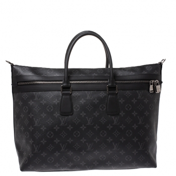 Pre Owned Louis Vuitton Monogram Coated Canvas Eclipse Apollo All Day Carry On Bag