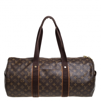 Pre Owned Louis Vuitton Monogram Canvas Beaubourg Sporty Duffel Bag