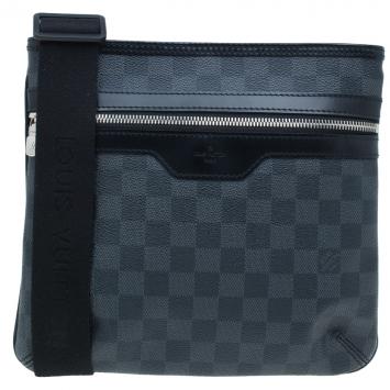 Pre Owned Louis Vuitton Damier Graphite Thomas Messenger Bag