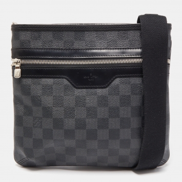 Pre Owned Louis Vuitton Damier Graphite Canvas Thomas Messenger Bag