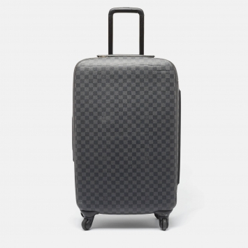 Pre Owned Louis Vuitton Damier Graphite Canvas Zephyr 70 Rolling Suitcase