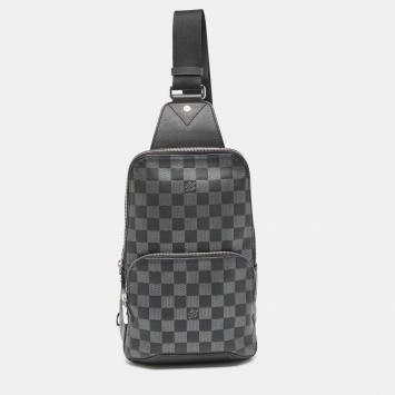 Pre Owned Louis Vuitton Damier Infini Avenue Sling Bag