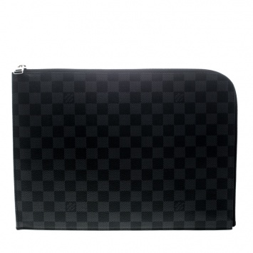 Pre Owned Louis Vuitton Damier Graphite Canvas Poche Documents Portfolio Case