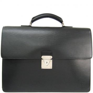 Pre Owned Louis Vuitton Noir Epi Leather Robusto Briefcase