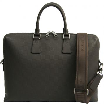 Pre Owned Louis Vuitton Damier Infini Leather Porte Documents Briefcase