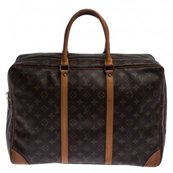 Pre Owned Louis Vuitton Monogram Canvas Sirius 45 Soft Sided Suitcase