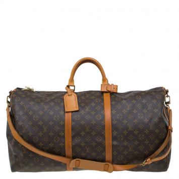 Pre Owned Louis Vuitton Monogram Canvas Keepall Bandouliere 60