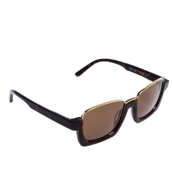 Pre Owned Marni Tortoise ME613S Square Sunglasses