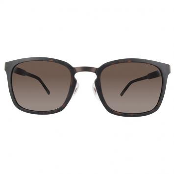 Pre Owned Mont Blanc Dark Havana/Brown MB591SF Wayfarer Sunglasses
