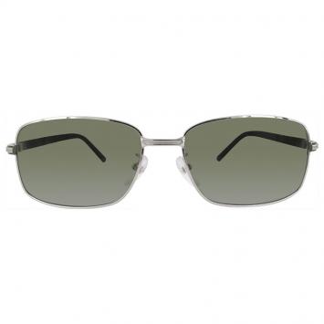 Pre Owned Mont Blanc Silver MB503T Square Sunglasses