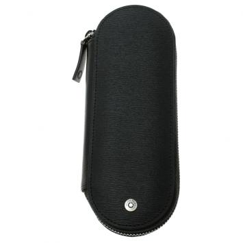 Pre Owned Montblanc Black Leather 4810 Westside Pen Pouch