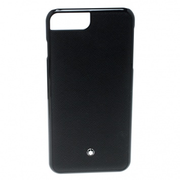 Pre Owned Montblanc Black Leather Iphone 8 Plus Case