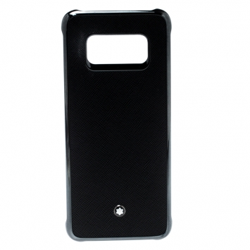 Pre Owned Montblanc Black Leather Hardphone S8 Edge Case