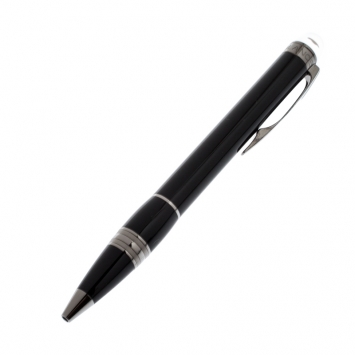مملوكة مسبقًا Montblanc StarWalker Midnight Black Resin Ruthenium Coated Ballpoint Pen