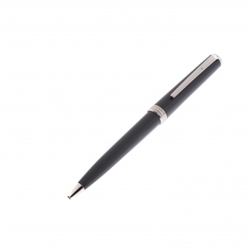 Pre Owned Montblanc Pix Gray Resin Platinum Coated Ballpoint Pen