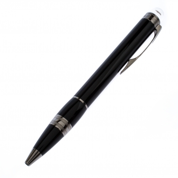 مملوكة مسبقًا Montblanc StarWalker Midnight Black Resin Ruthenium Coated Ballpoint Pen