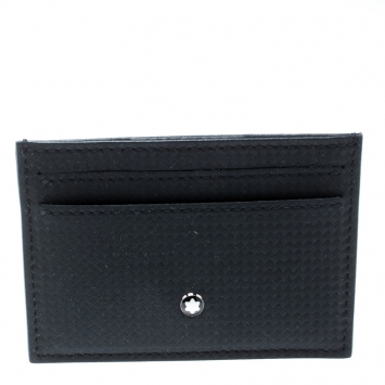 Pre Owned Montblanc Black Leather Extreme 5CC