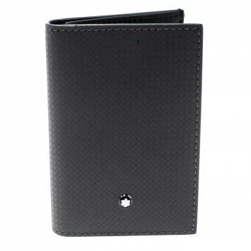 Pre Owned Montblanc Grey Leather Extreme Business Card Holder 