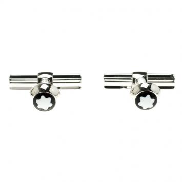 مملوكة مسبقًا Montblanc Star Bar Silver Cufflinks