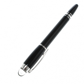 مملوكة مسبقًا Montblanc StarWalker Black Resin Silver Tone Fineliner Pen