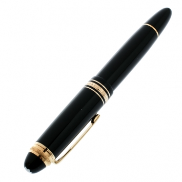 Pre Owned Montblanc Meisterstück 75th Anniversary Diamond Resin Fountain Pen