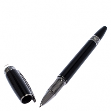 Pre Owned Montblanc StarWalker Black Resin Ruthenium Coated Fineliner Pen