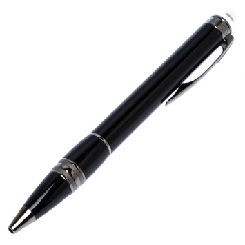 Pre Owned Montblanc StarWalker Midnight Black Resin Ruthenium Coated Ballpoint Pen