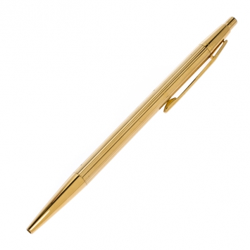 Pre Owned Montblanc Vintage Noblesse 20K Gold Plated Ballpoint Pen