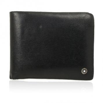 مملوكة مسبقًا MontBlanc Black Leather Westside Wallet 