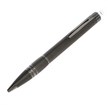 Pre Owned Montblanc StarWalker Midnight Black Ruthenium Plated Metal Ballpoint Pen