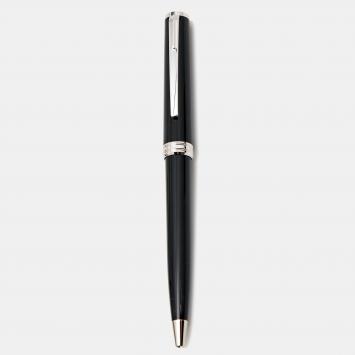 Pre Owned Montblanc PIX Black Resin Silver Tone Ballpoint Pen